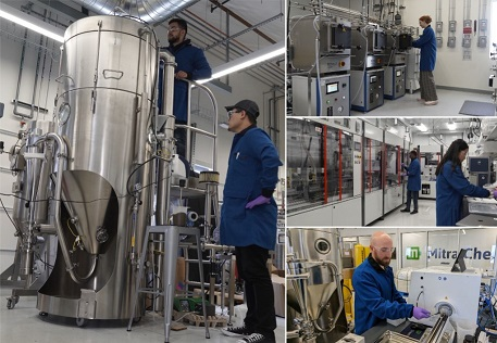 Mitra Chem pilot line and lab